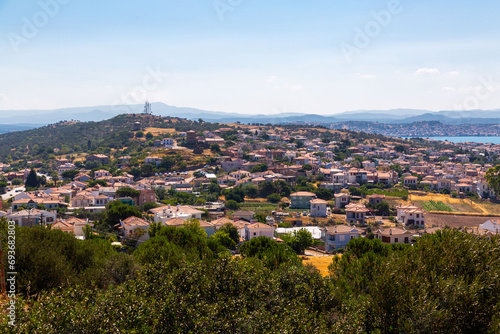 Panoramic view of Cunda Isl...