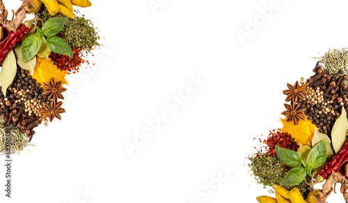 Assorted various spices, va...