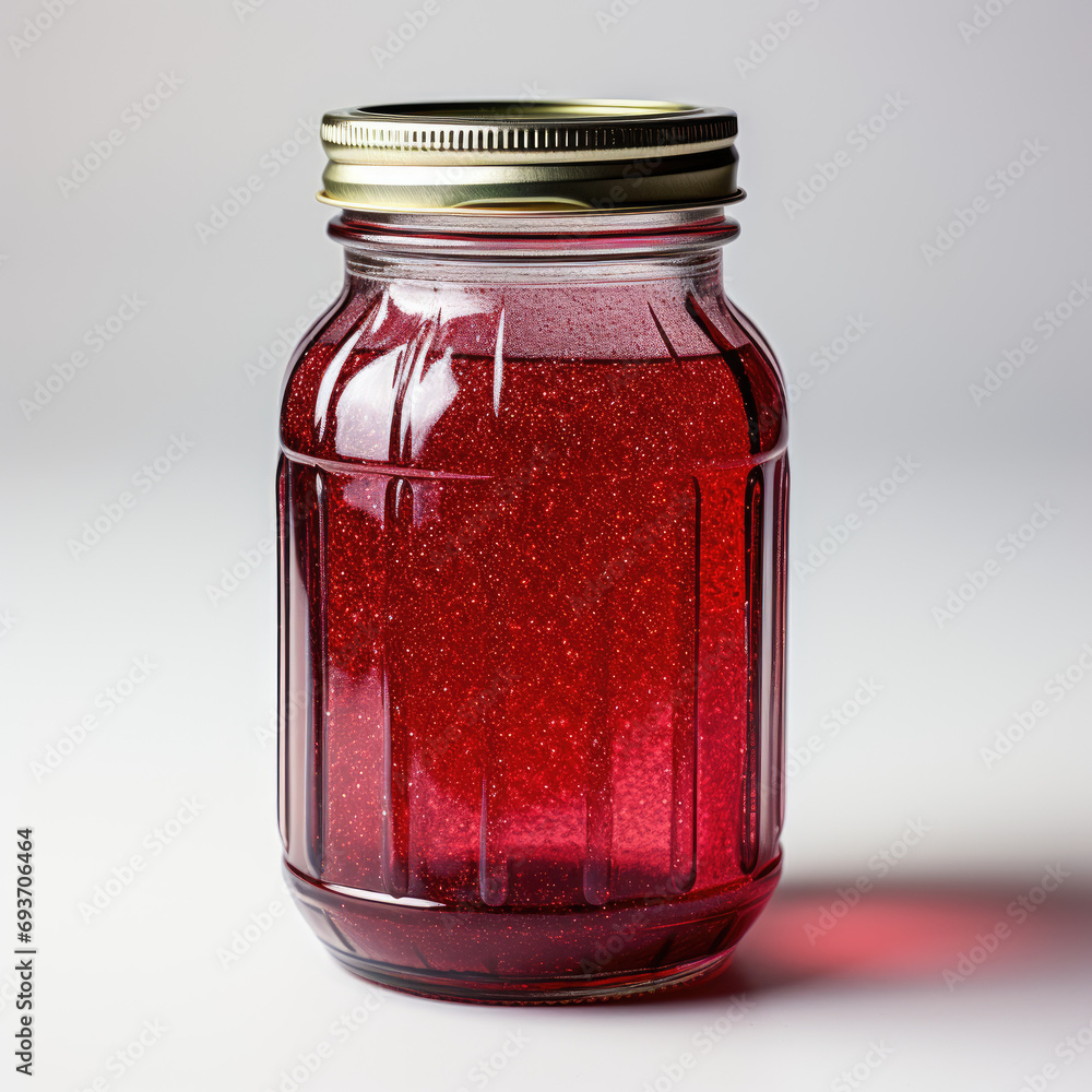 Raspberry Refresh: Glitter Lemonade Jar Raspberry Refresh: Glitter Lemonade Jar