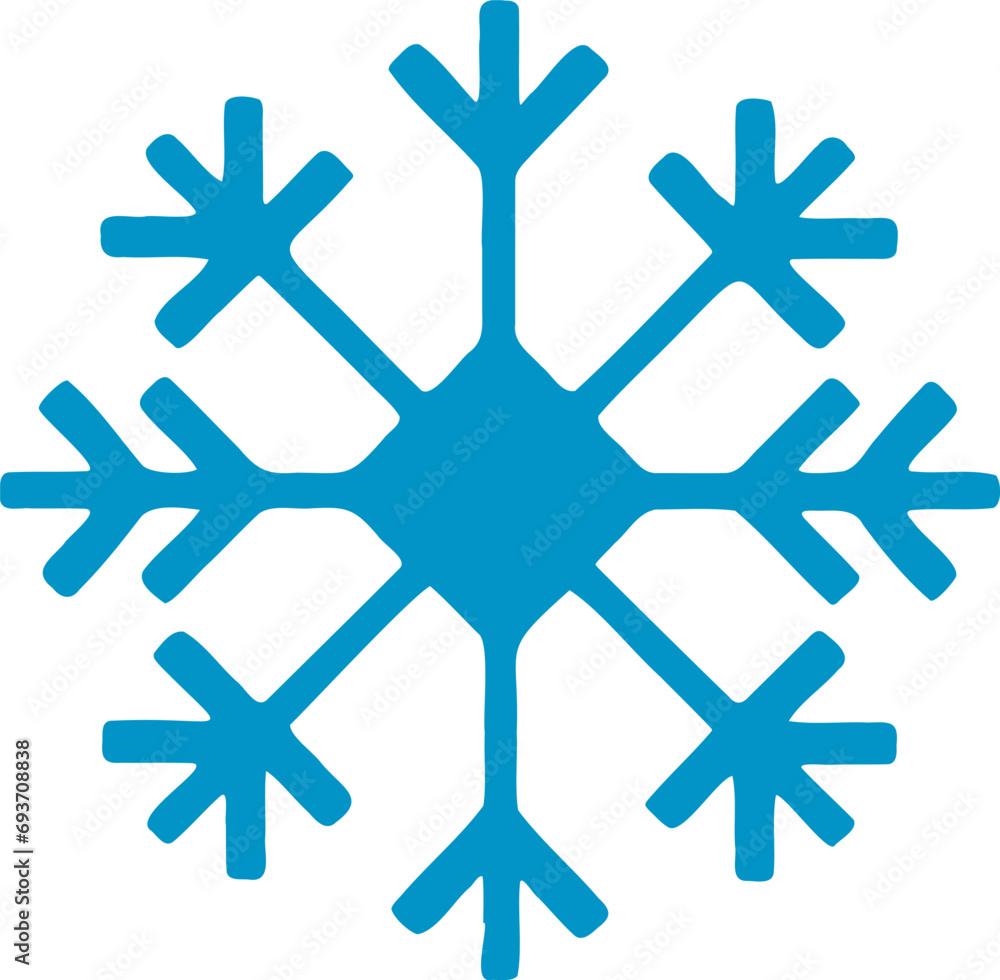 Snowflake icon vector illustration. Snow flake symbol design elements Snowflake icon vector illustration. Snow flake symbol design elements