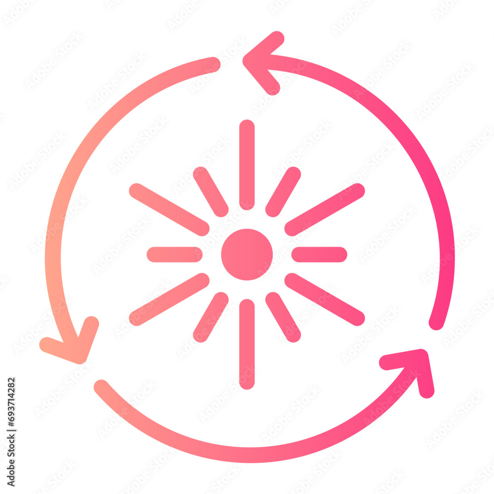 Fototapeta premium circle gradient icon