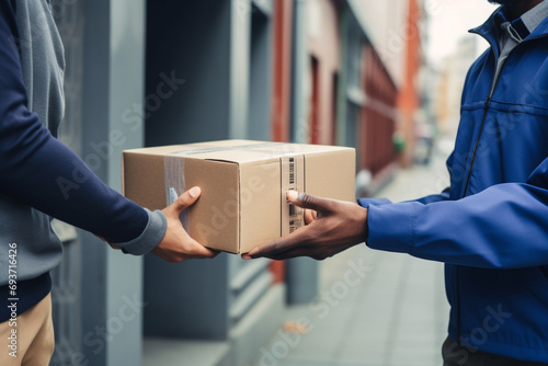 courier services, connecting people and businesses, seamless delivery, international shipping advanced tracking systems and commitment prompt service, parcels reach the addressee quickly and reliably. © Ирина Батюк