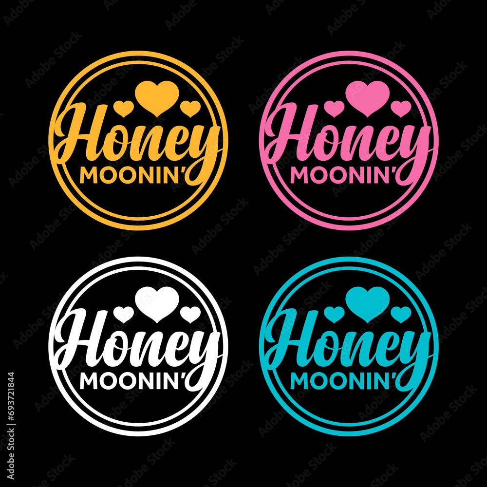 Honey monin vector design template Honey monin vector design template