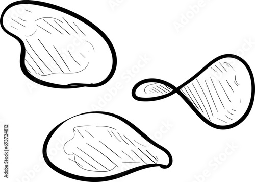 potatoes handdrawn illustration