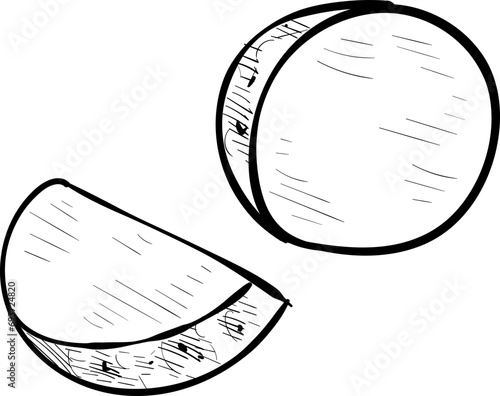 potatoes handdrawn illustration