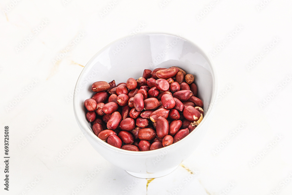 Raw peanut heap for roast Raw peanut heap for roast