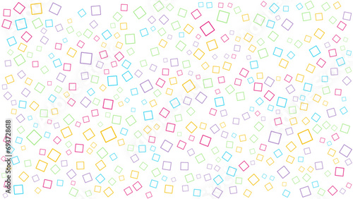 Colorful colourful vector memphis background with geometric shapes