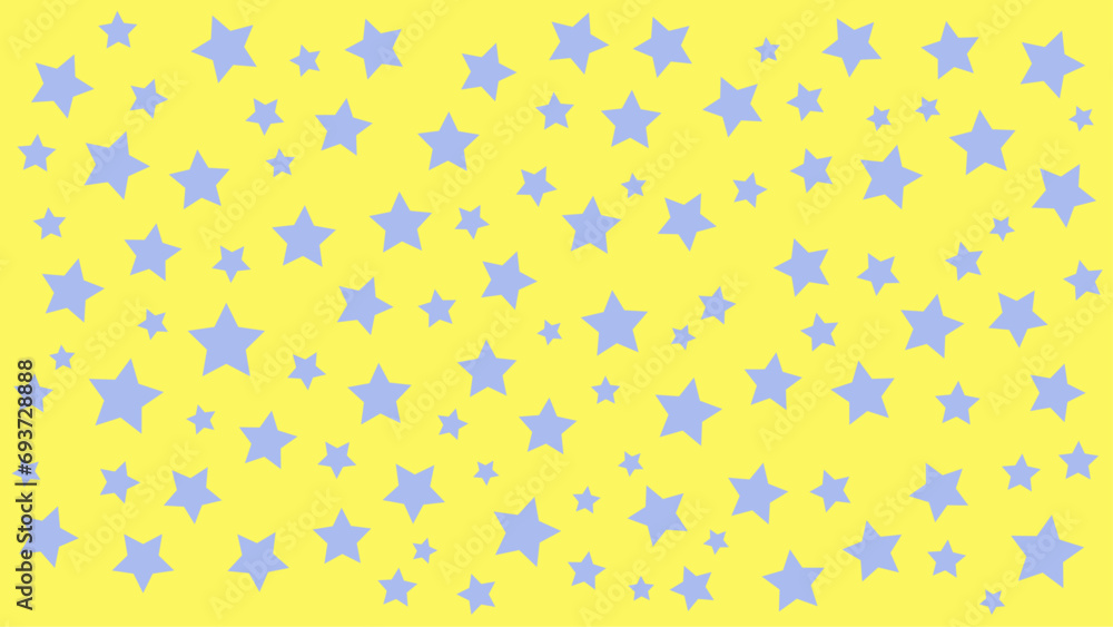 Blue and yellow vector geometric pattern background with memphis style Blue and yellow vector geometric pattern background with memphis style