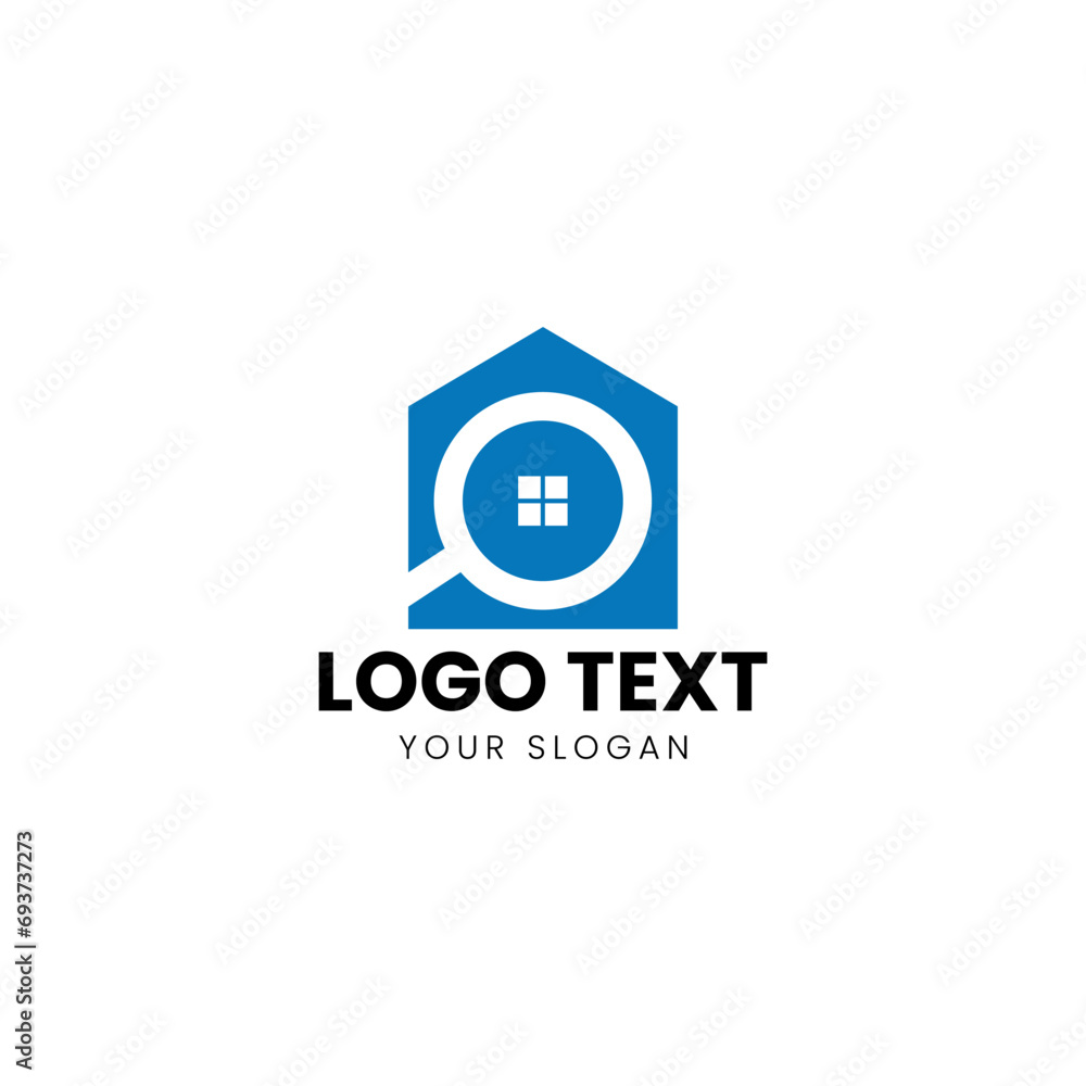 Search House, Real Estate Logo Design Vector Modern Logo Search House, Real Estate Logo Design Vector Modern Logo
