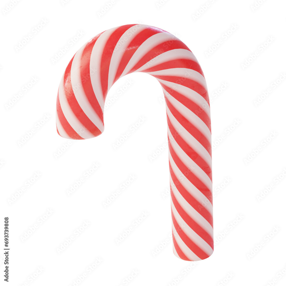 Obraz premium Stylized Candy Cane