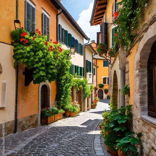 street in the town