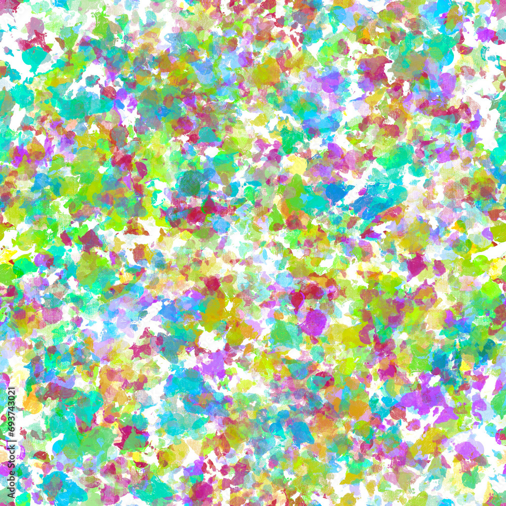 Bold bright multicolor layered brush strokes on white Abstract blurred painted artistic seamless pattern Bold bright multicolor layered brush strokes on white Abstract blurred painted artistic seamless pattern