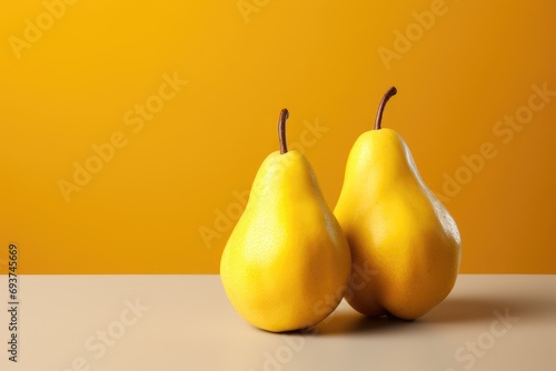 pear isolated kitchen table background professional photography