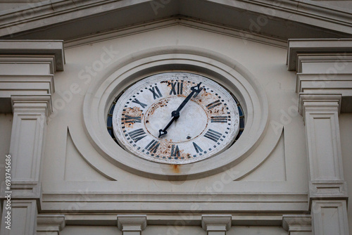 St. Louis Cathedral clock, front