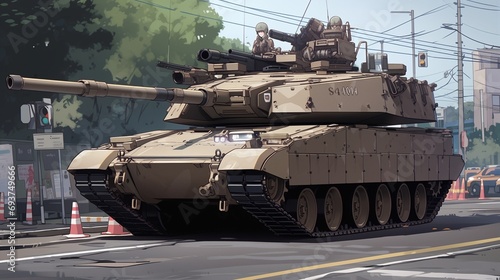 ［AI生成画像］かっこいい戦車4