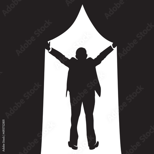 Open up the curtains