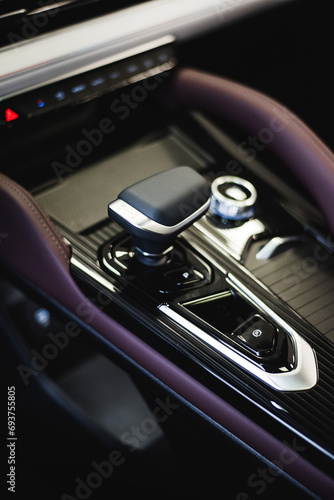 automatic transmission in a new car