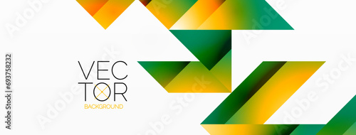 Minimalist elegance - lines, squares, triangles converge on white. Geometry essence showcased in serene harmony. Harmonizing essential shapes on a pristine backdrop