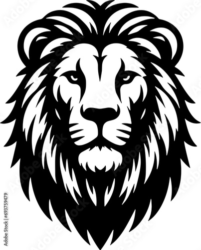 Fototapeta Naklejka Na Ścianę i Meble -  Panthera atrox American Lion icon 12