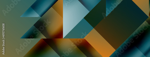 Captivating vector abstraction. Triangles interlock in mesmerizing dance, crafting dynamic geometric backdrop. Fusion of shapes and angles creates artful symphony of modern design