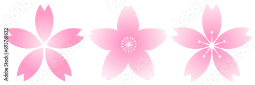 桜　和柄　年賀状　アイコン © KUU
