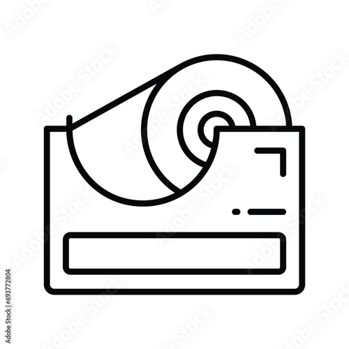 Check this amazing icon of tape dispenser in trendy style