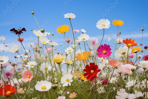 5376x3584,w3:h2, The edge of a vast and enchanting field of wildflowers
