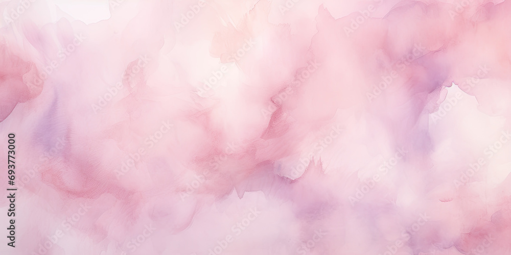 Soft pink texture background wide panorama backdrop misty swirls pattern resource, generated ai