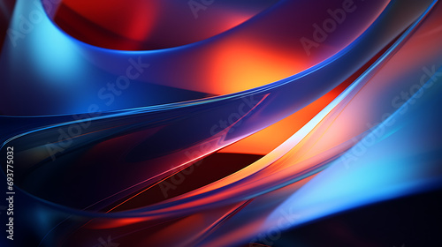 abstract wave background illustration, a dynamic visual spectacle that pulses with vibrant life © maxdesign202
