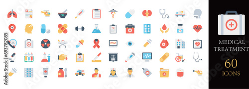 Medical icon set