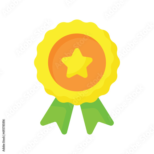 Stat inside badge showing concept of best quality vector design,star badge icon