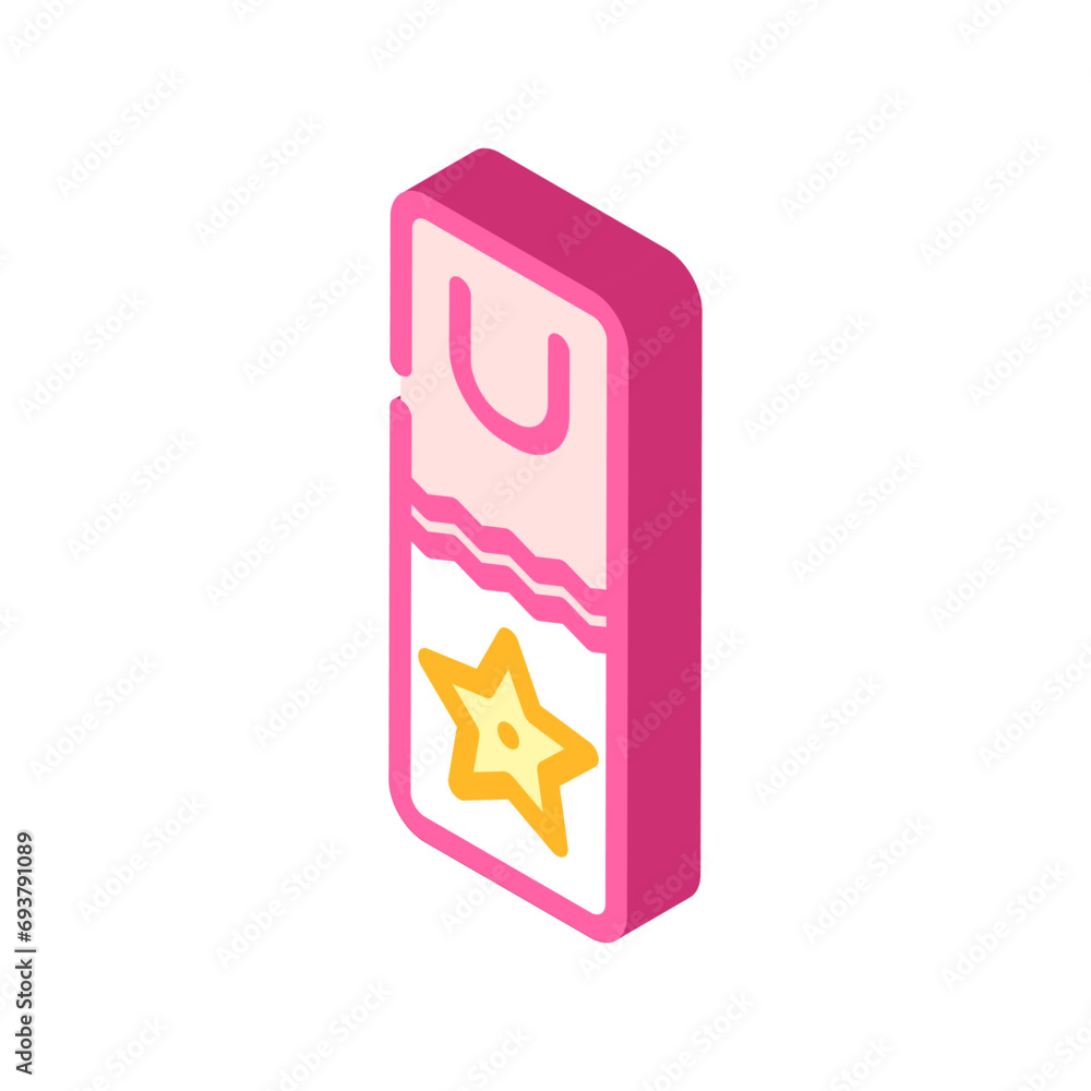 bookmark tabs list isometric icon vector. bookmark tabs list sign. isolated symbol illustration bookmark tabs list isometric icon vector. bookmark tabs list sign. isolated symbol illustration
