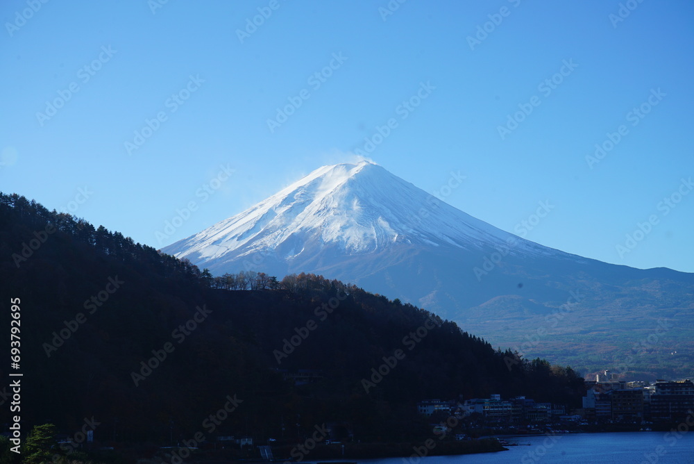 Mount Fuji November Winter