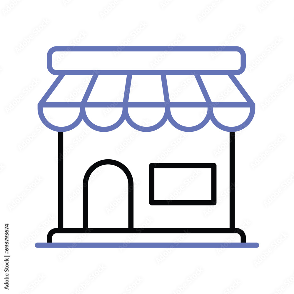 Store icon vector, editable vector of shop Store icon vector, editable vector of shop