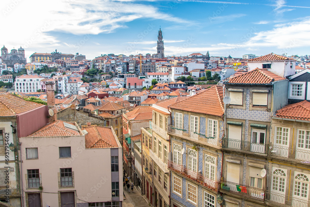 Cityscape of Porto from the cathedral