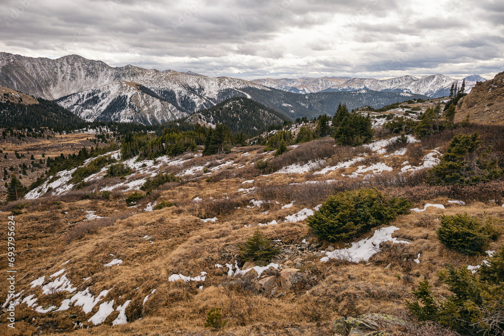 Tranquil landscape near Loveland Pass, Colorado