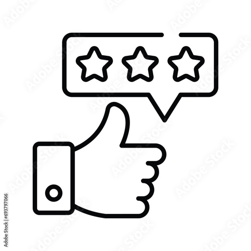 Check this beautiful vector of feedback with thumb up
