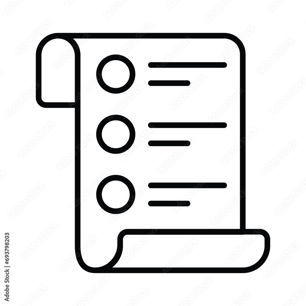 Shopping list vector design, easy to use and download Shopping list vector design, easy to use and download