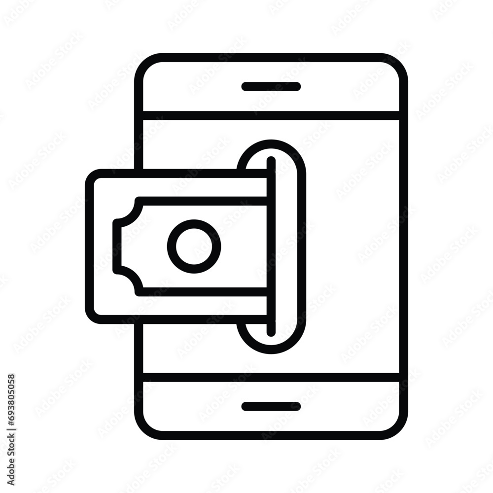 Smartphone with online payment. Pay by credit card electronic wallet wirelessly Smartphone with online payment. Pay by credit card electronic wallet wirelessly