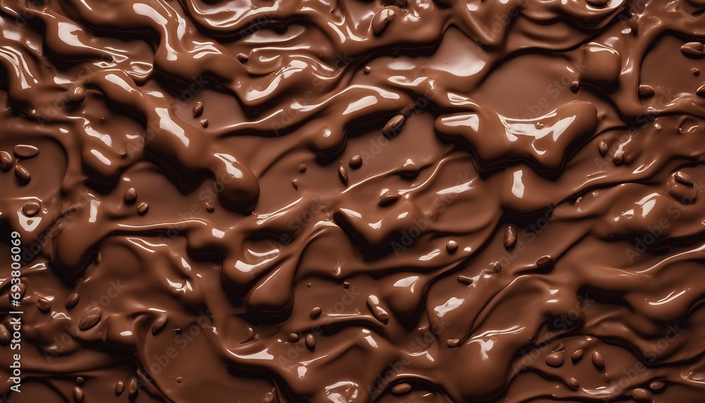Melted chocolate background. Abstract background of melted chocolate Melted chocolate background. Abstract background of melted chocolate