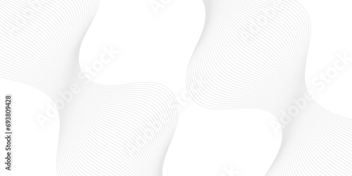 White wave line futuristic high technology blend paper background. White abstract Modern gray flowing wave lines and glowing moving lines. geometric futuristic digital high-technology background.