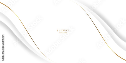 white background design With luxurious effect elements Vector illustration