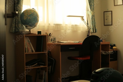 子供部屋の学習机