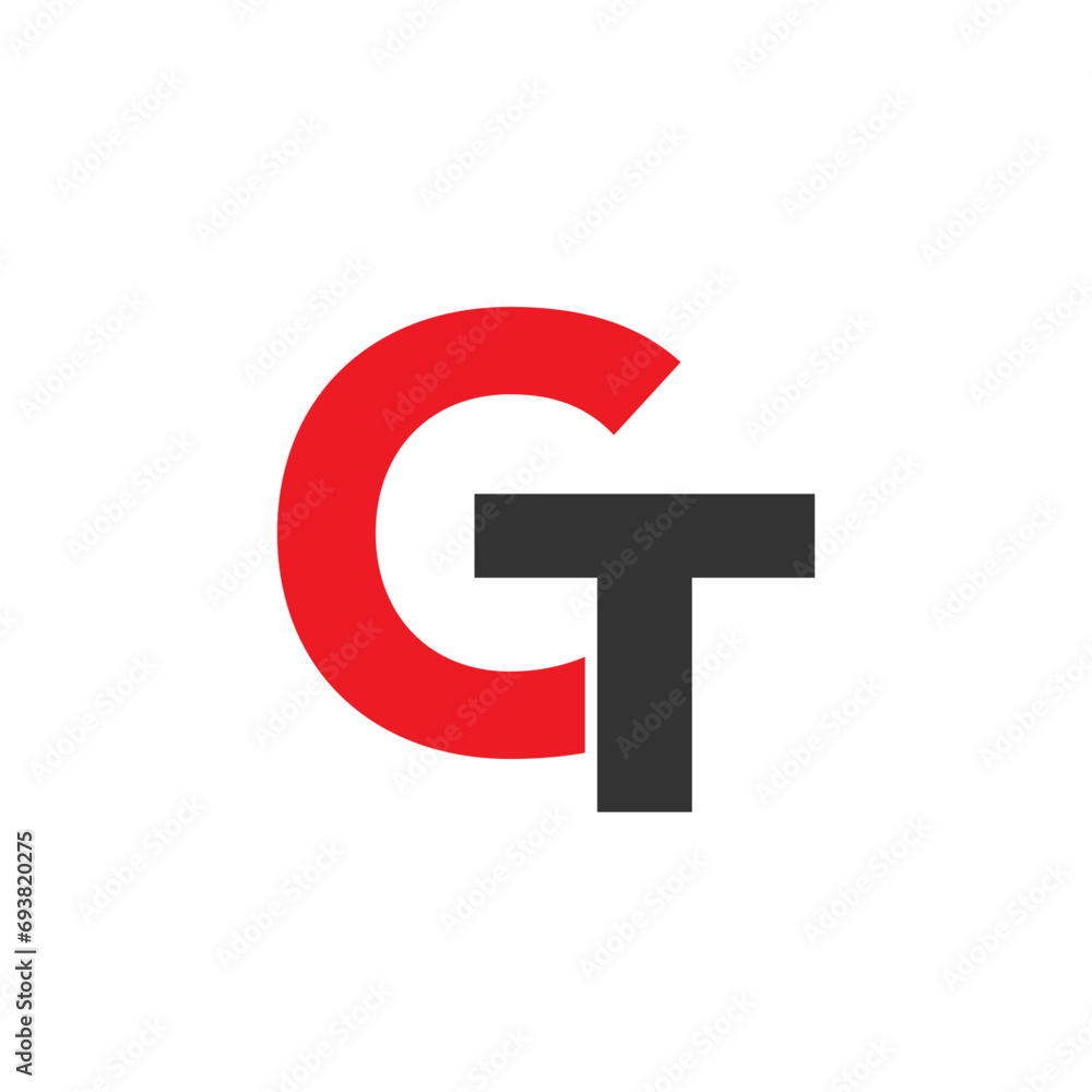 Letter GT Logo