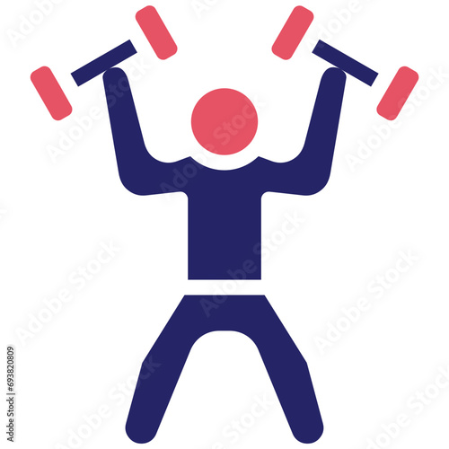 Weightlifter Icon