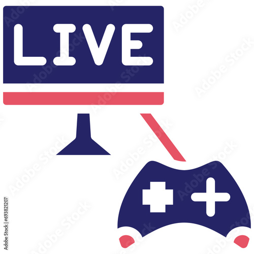 Game Streaming Icon