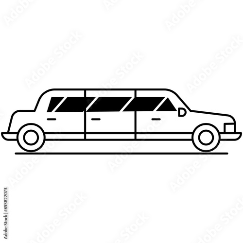 limousine car icon