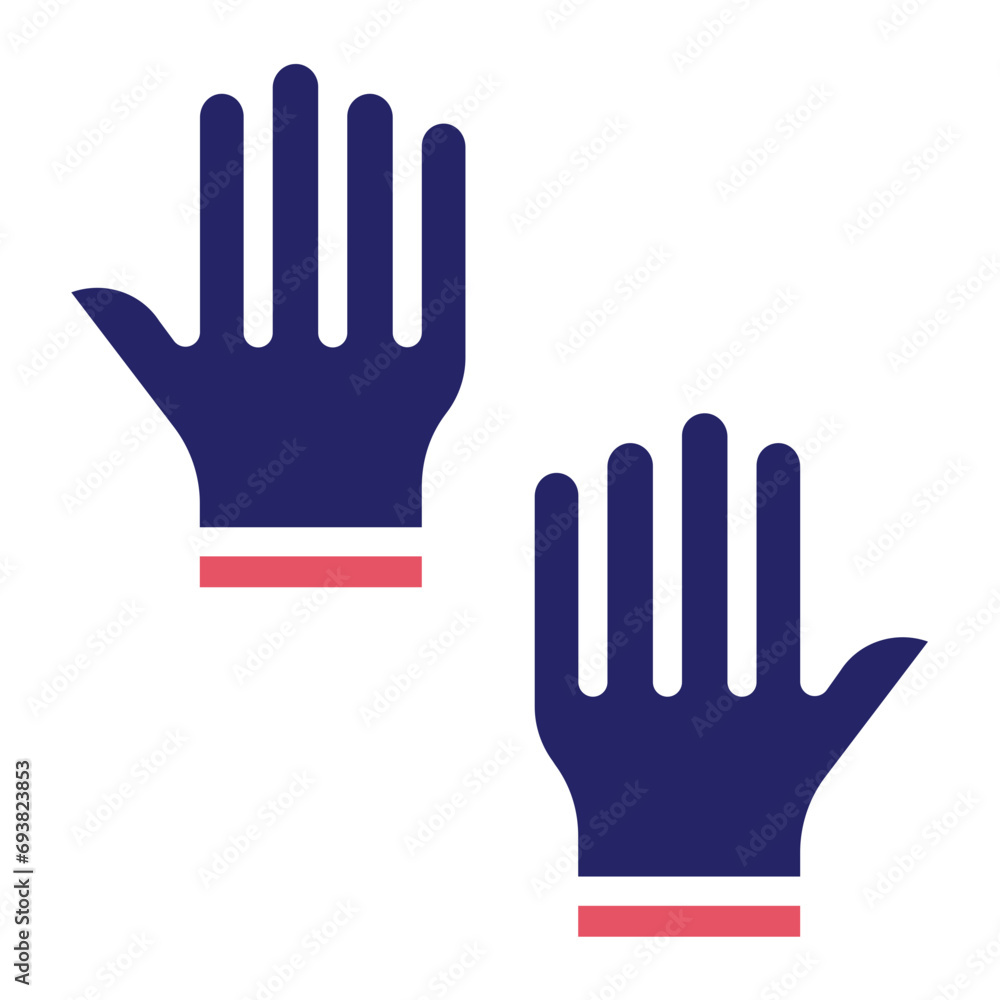 Cleaning Gloves Icon Cleaning Gloves Icon