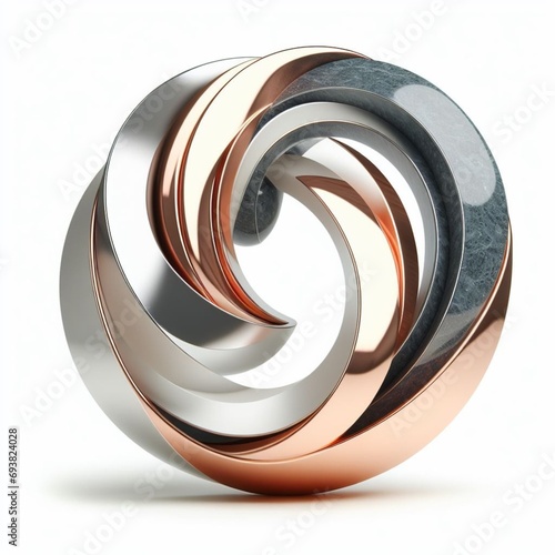 Infinite Possibilities: Abstract 3D Shape Redefining Spatial Dynamics