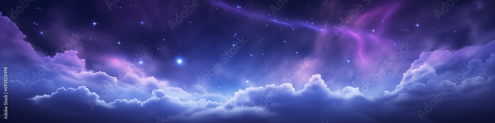 abstract light and dark purple sky background